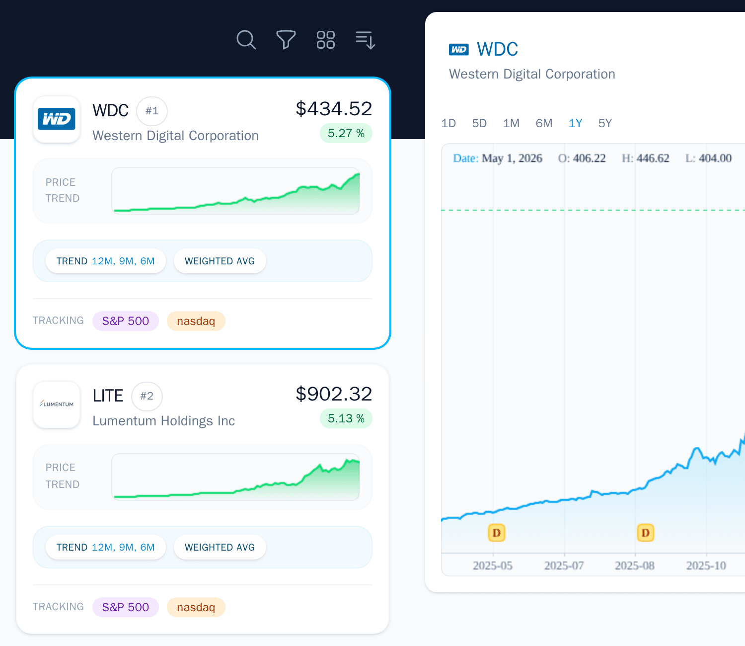 App screenshot